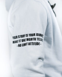"YOUR STORY" - Hoodie, white